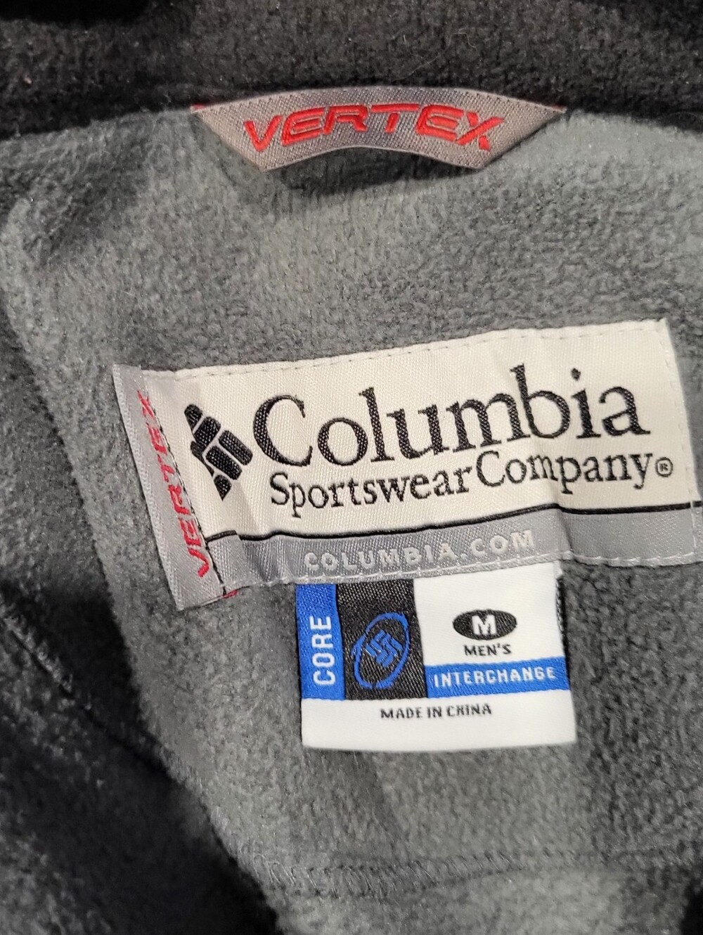Columbia Men's Gray & Olive Hooded Vertex Winter Coat - Picture 9 of 9